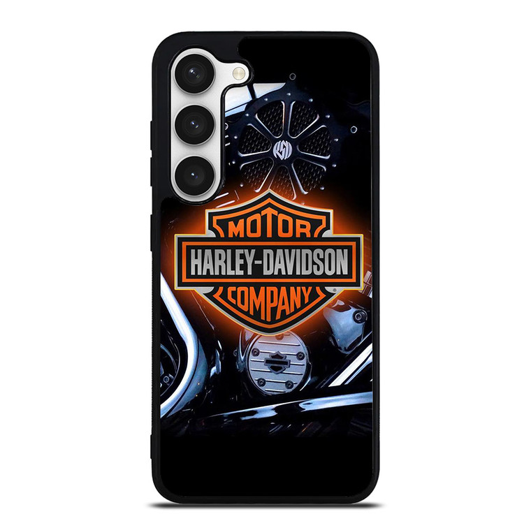 HARLEY DAVIDSON ENGINE MOTORCYCLES COMPANY LOGO Samsung Galaxy S23 Case Cover