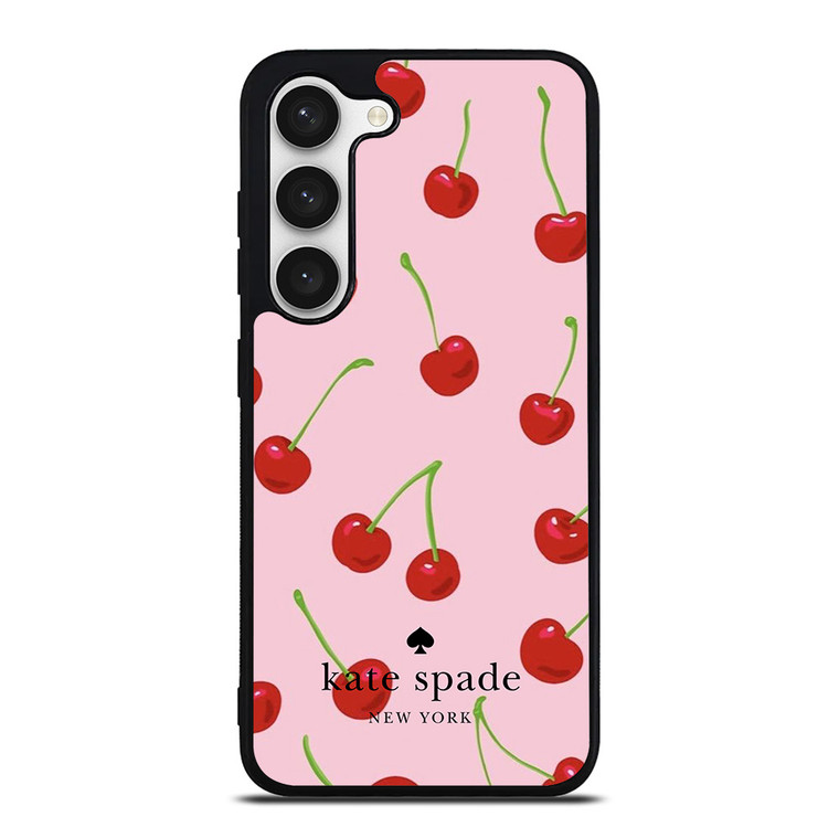 KATE SPADE NEW YORK LOGO CHERRY ICON Samsung Galaxy S23 Case Cover