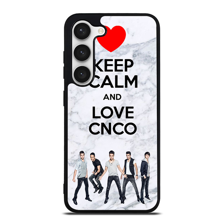 KEEP CALM AND LOVE CNCO MARBLE Samsung Galaxy S23 Case Cover