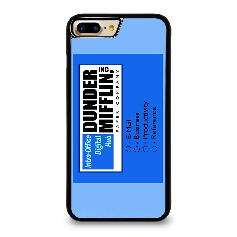 DUNDER MIFFLIN INTRA OFFICE DIGITAL HUB LOGO iPhone 7 / 8 Plus Case Cover