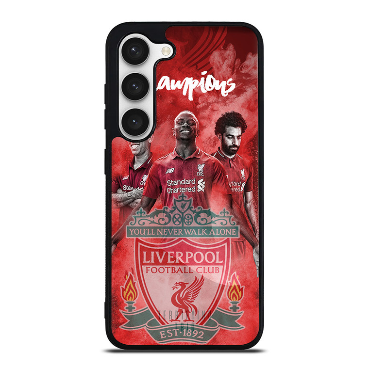 LIVERPOOL FC TRIO FIRMINO MANE SALAH Samsung Galaxy S23 Case Cover