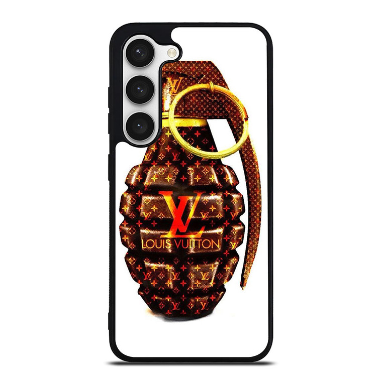 LOUIS VUITTON LV LOGO GOLDEN GRENADE Samsung Galaxy S23 Case Cover