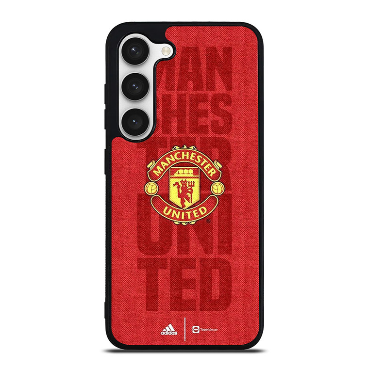MANCHESTER UNITED FC FOOTBALL LOGO RED DEVILS ICON Samsung Galaxy S23 Case Cover