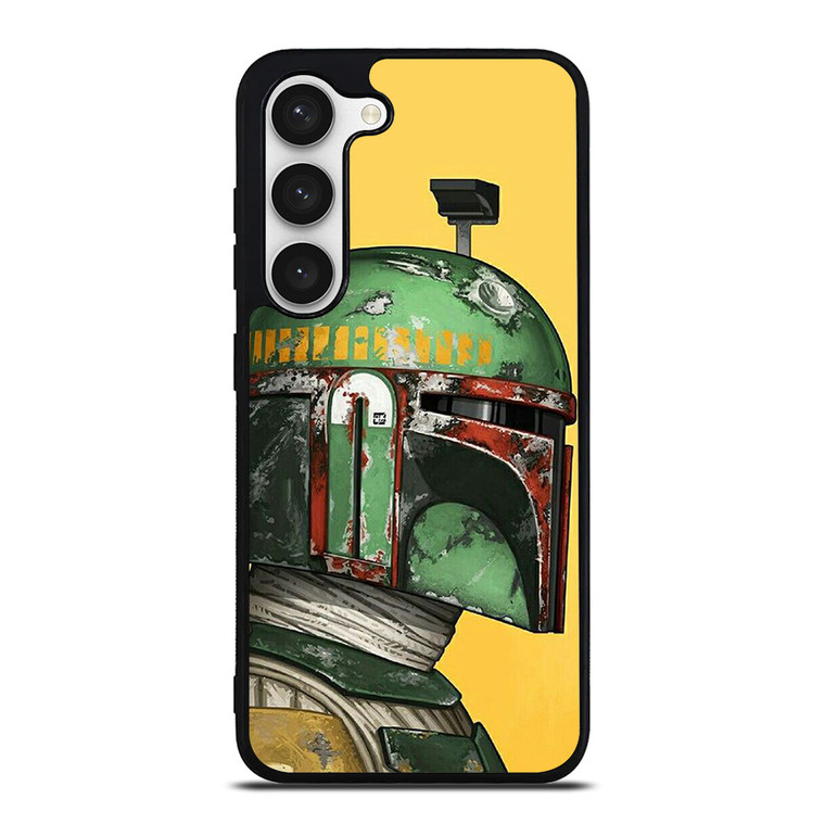 MANDALORIAN HEAD STAR WARS Samsung Galaxy S23 Case Cover