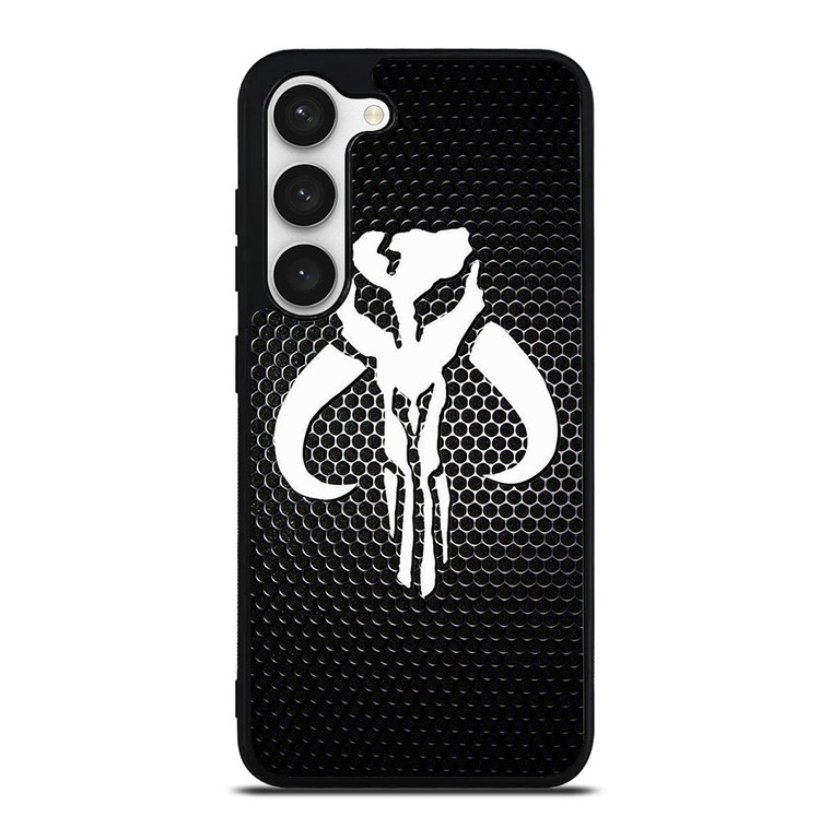 MANDALORIAN METAL CARBON LOGO Samsung Galaxy S23 Case Cover