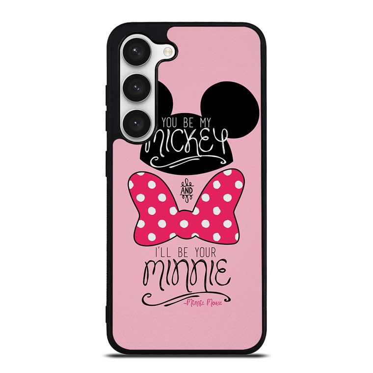 MICKEY MINNIE MOUSE DISNEY QUOTE Samsung Galaxy S23 Case Cover