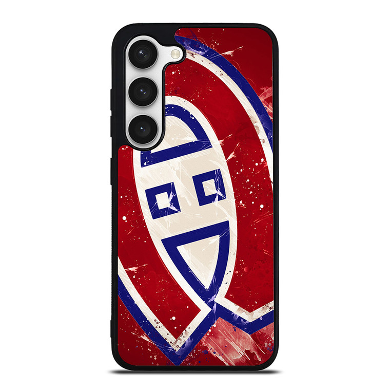 MONTREAL CANADIENS NHL SPLASH LOGO Samsung Galaxy S23 Case Cover