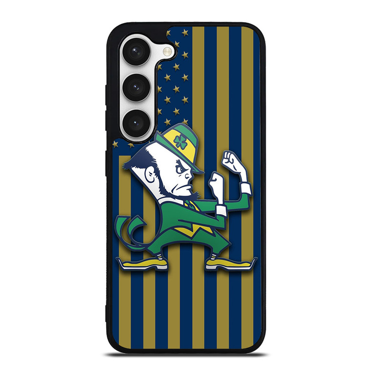 NOTRE DAME FIGHTING IRISH FLAG Samsung Galaxy S23 Case Cover