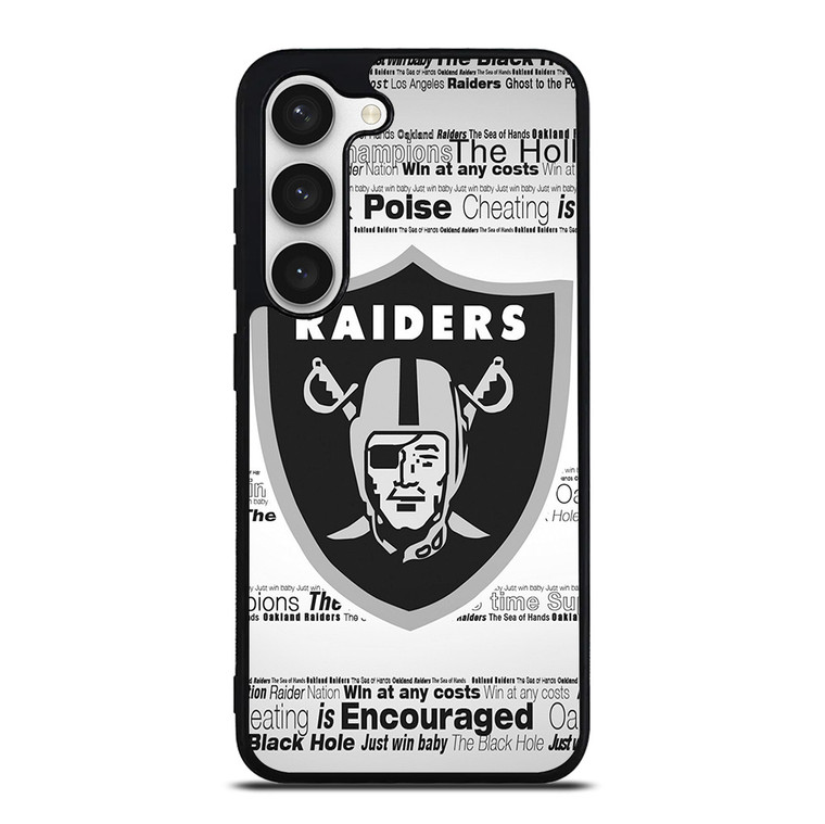 OAKLAND RAIDERS NFL Samsung Galaxy S23 Case Cover