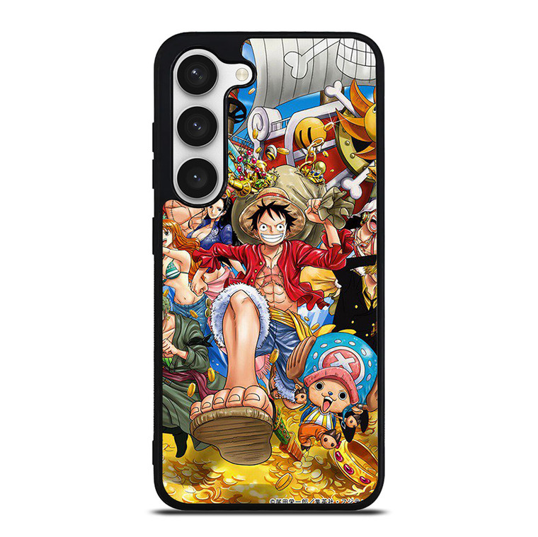 ONE PIECCE LUFFY AND FRIENDS Samsung Galaxy S23 Case Cover