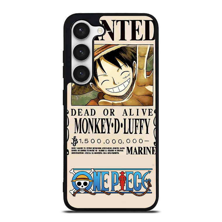 ONE PIECE LUFFY WANTED Samsung Galaxy S23 Case Cover