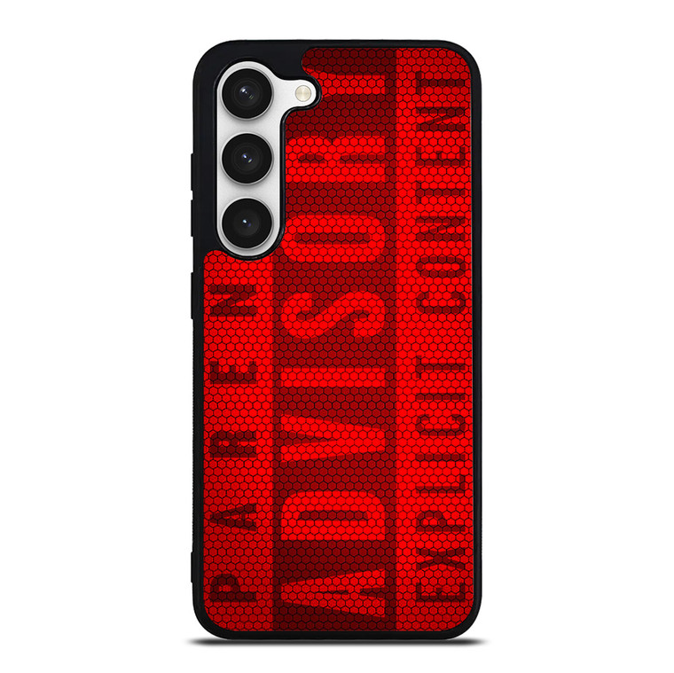PARENTAL ADVISORY EXPLICIT CONTENT CARBON Samsung Galaxy S23 Case Cover