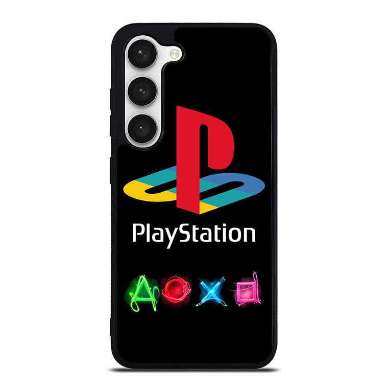 PLAY STATION CLASSIC LOGO Samsung Galaxy S23 Case Cover