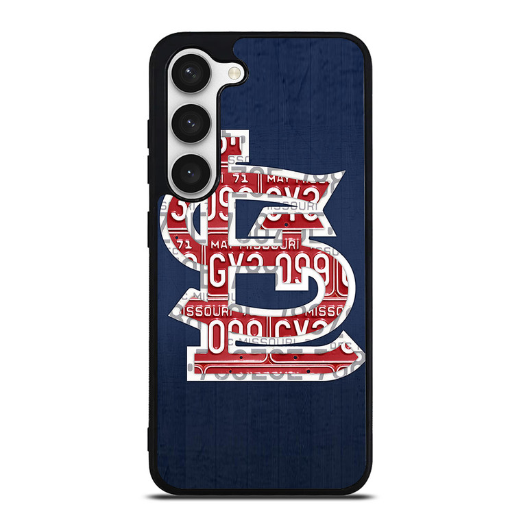 ST. LOUIS CARDINALS BASEBALL WOODEN LOGO Samsung Galaxy S23 Case Cover