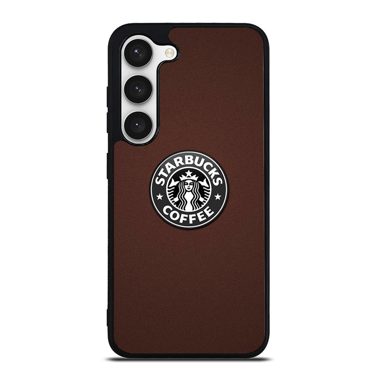 STARBUCKS COFFEE BROWN LOGO Samsung Galaxy S23 Case Cover
