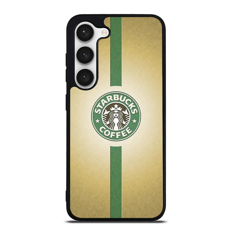 STARBUCKS COFFEE GREEN STRIPE Samsung Galaxy S23 Case Cover