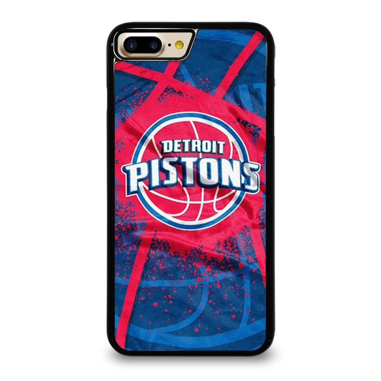 DETROIT PISTONS LOGO JERSEY iPhone 7 / 8 Plus Case Cover
