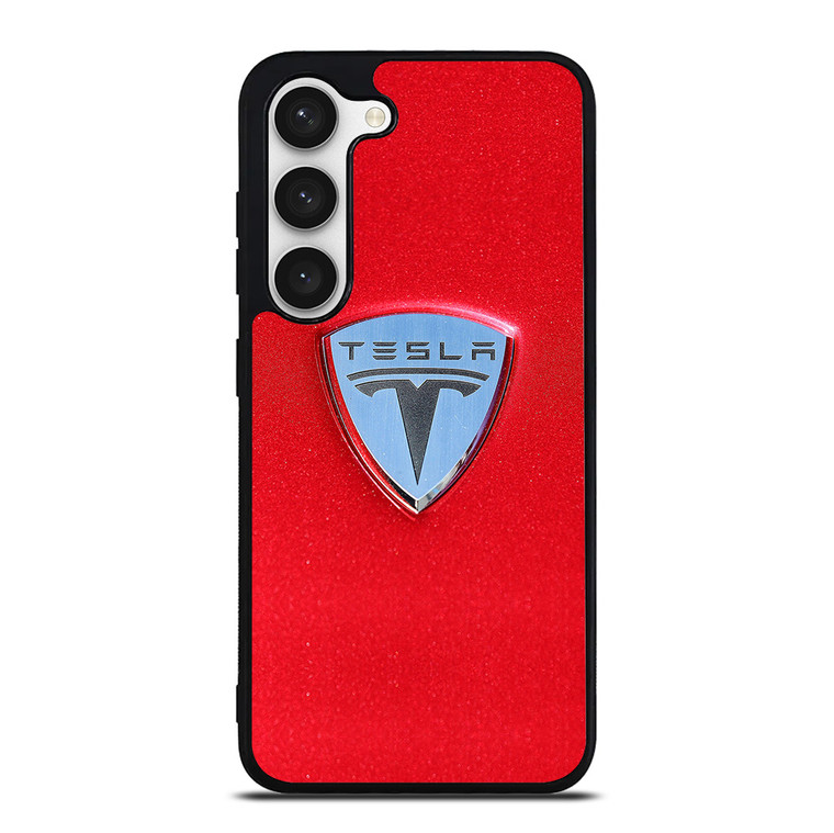 TESLA MOTOR LOGO Samsung Galaxy S23 Case Cover