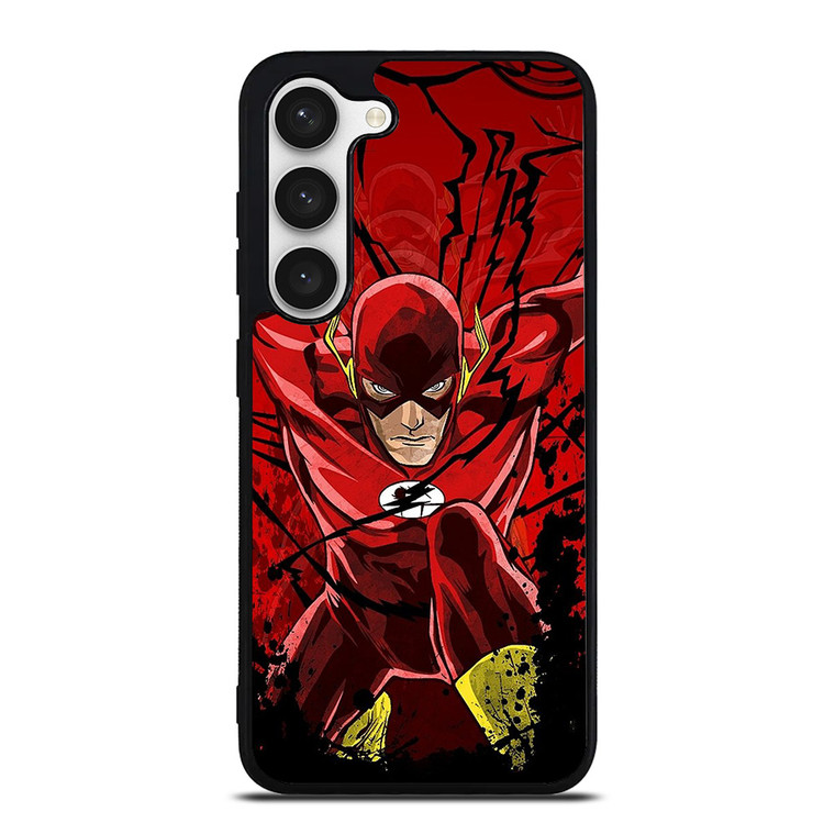 THE FLASH CARTOON DC COMIC Samsung Galaxy S23 Case Cover