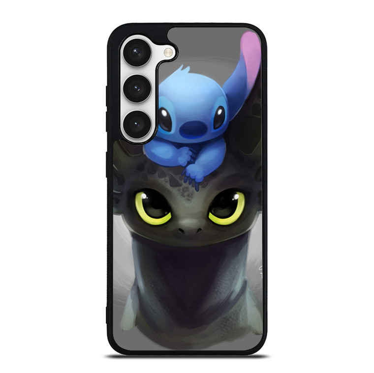 TOOTHLESS AND STITCH Samsung Galaxy S23 Case Cover