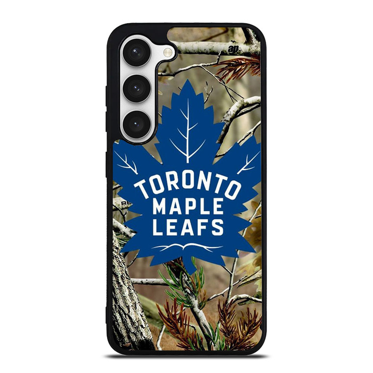 TORONTO MAPLE LEAFS LOGO REAL TREE CAMO Samsung Galaxy S23 Case Cover