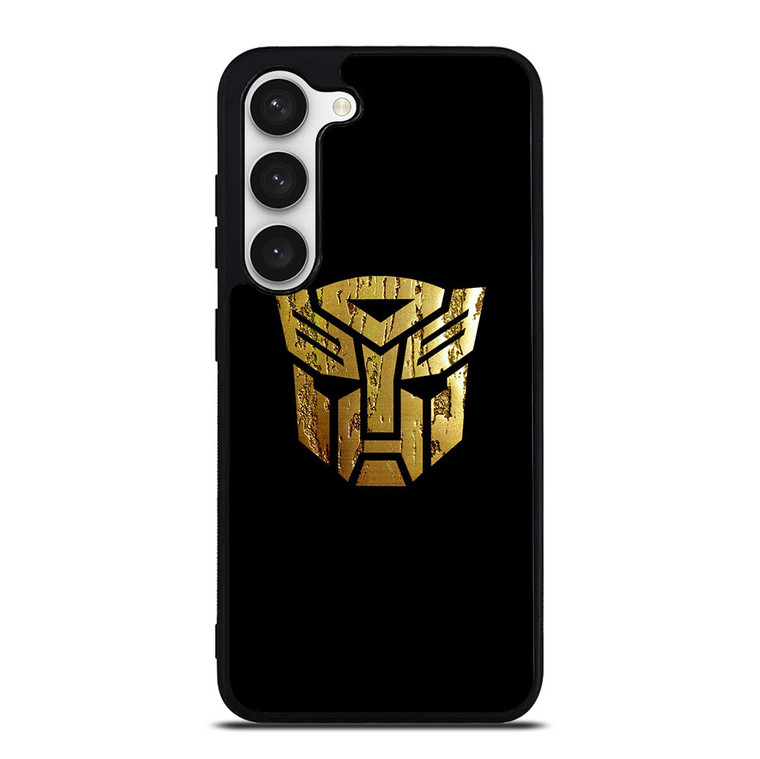 TRANSFORMERS AUTOBOT LOGO GOLD Samsung Galaxy S23 Case Cover
