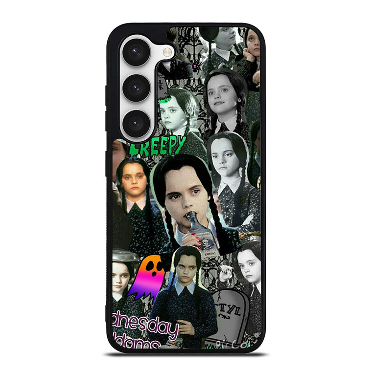 WEDNESDAY ADDAMS COLLAGE Samsung Galaxy S23 Case Cover