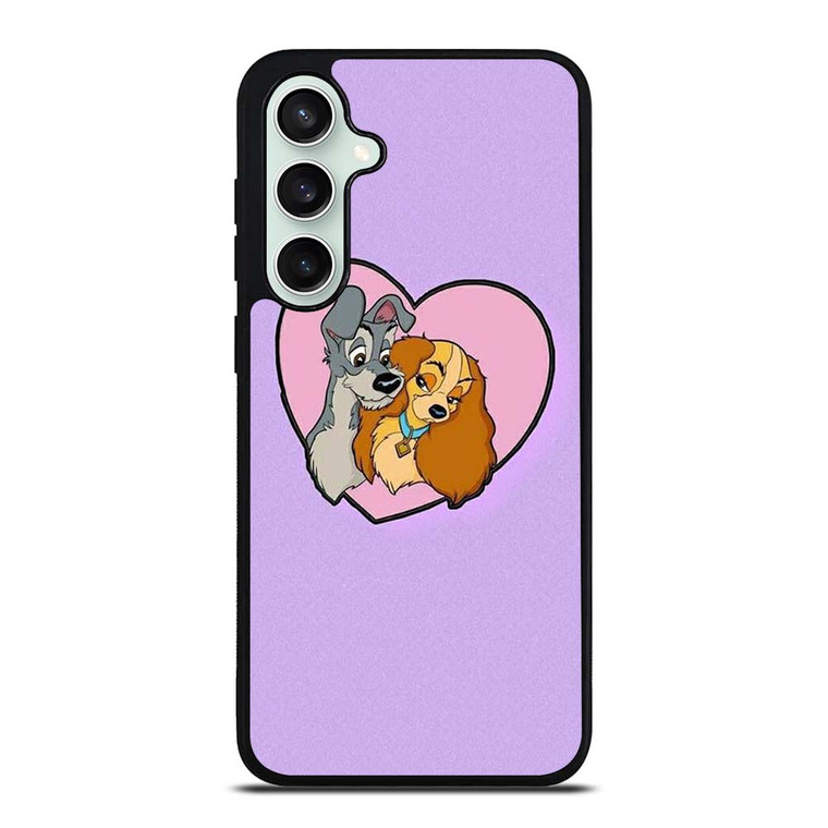 CARTOON LADY AND THE TRAMP DISNEY IN LOVE Samsung Galaxy S23 FE Case Cover
