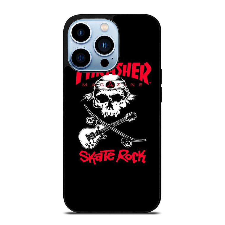 THRASHER SKATEBOARD MAGAZINE SKULL iPhone 13 Pro Max Case Cover