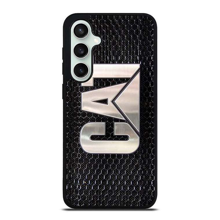 CATERPILLAR CAT LOGO TRACTOR METAL EMBLEM Samsung Galaxy S23 FE Case Cover
