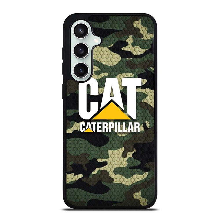 CATERPILLAT TRACTOR LOGO CAT CAMO ICON Samsung Galaxy S23 FE Case Cover