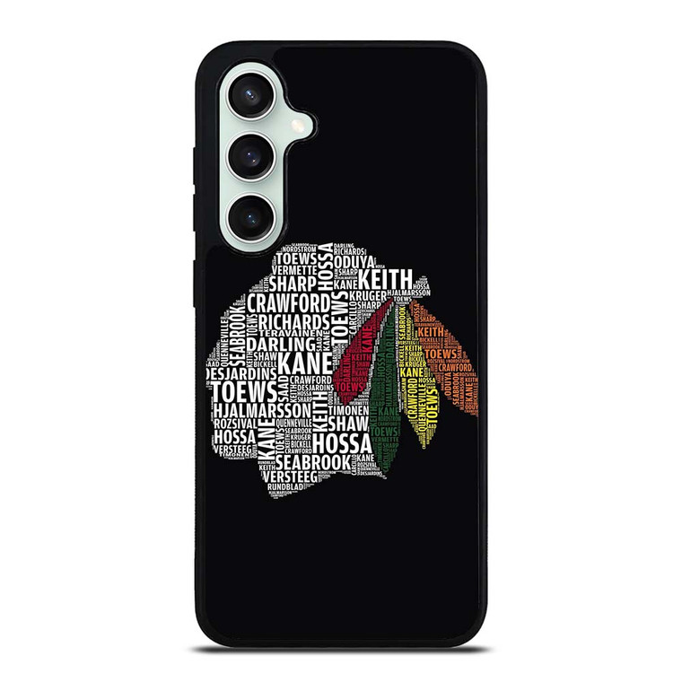 CHICAGO BLACKHAWKS NAMES Samsung Galaxy S23 FE Case Cover