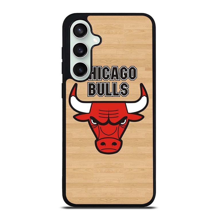 CHICAGO BULLS LOGO WOODEN Samsung Galaxy S23 FE Case Cover