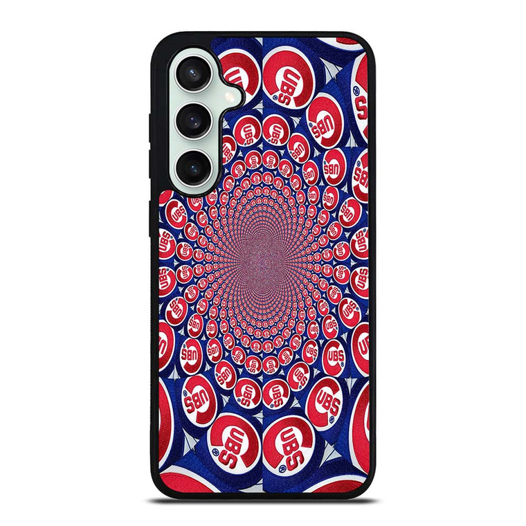 CHICAGO CUBS LOGO COLLAGE Samsung Galaxy S23 FE Case Cover