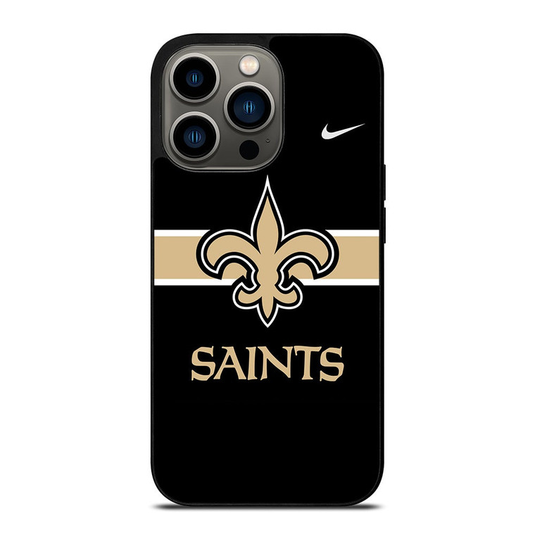 NEW ORLEANS SAINTS NFL NIKE LOGO iPhone 13 Pro Case Cover