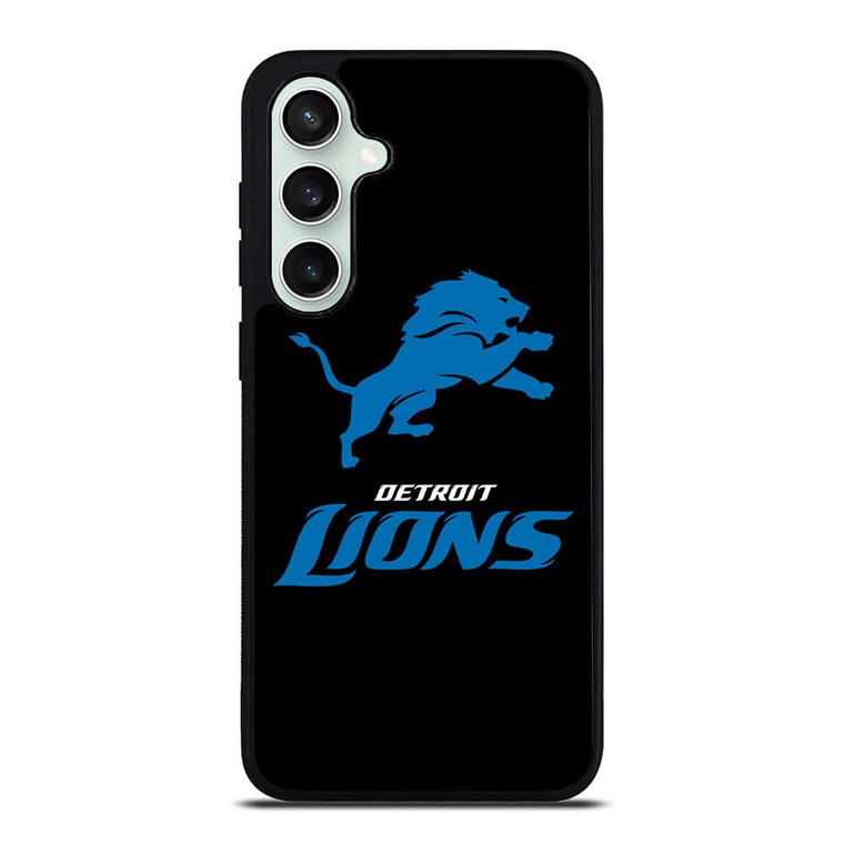 DETROIT LIONS BLACK LOGO Samsung Galaxy S23 FE Case Cover