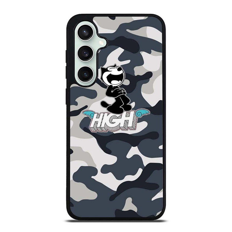 FELIX THE CAT HIGH CAMO Samsung Galaxy S23 FE Case Cover
