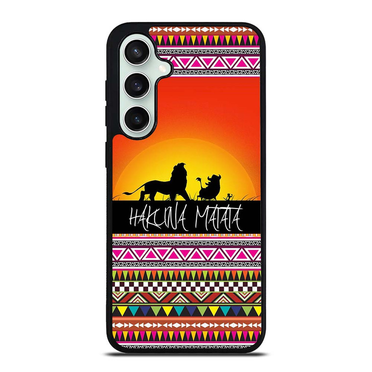 HAKUNA MATATA LION KING SUNSET AZTEC Samsung Galaxy S23 FE Case Cover