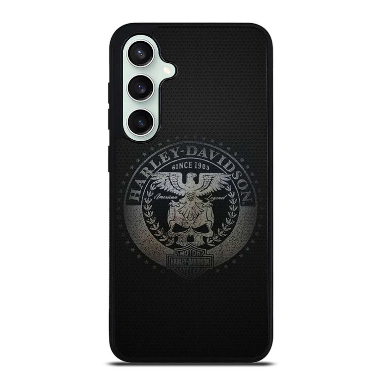 HARLEY DAVIDSON MOTORCYCLES COMPANY CARBON LOGO Samsung Galaxy S23 FE Case Cover