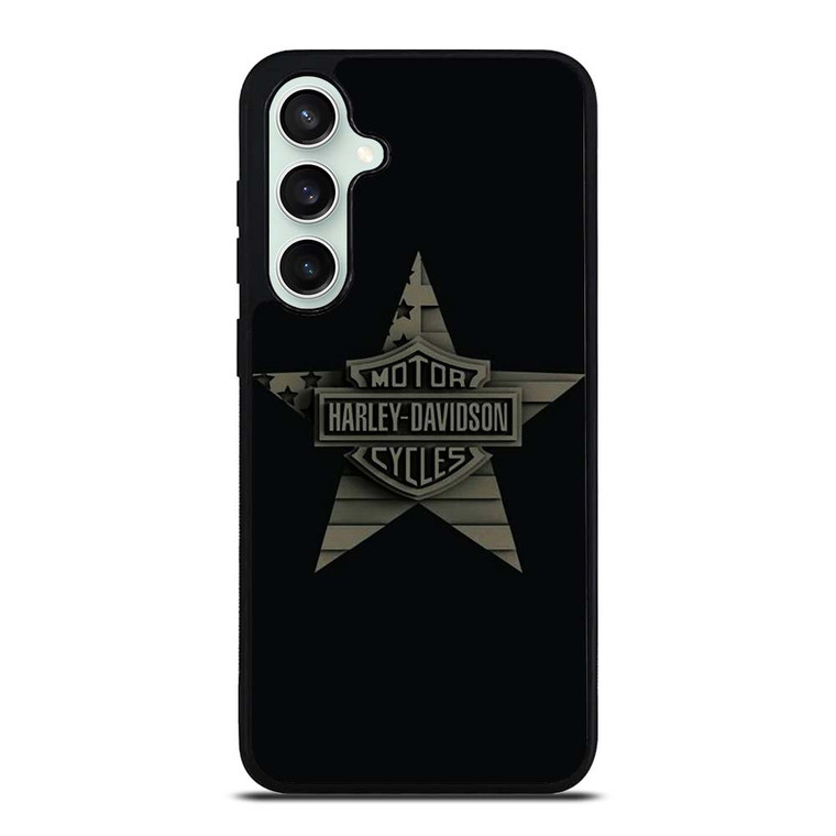 HARLEY DAVIDSON MOTORCYCLES COMPANY LOGO STAR Samsung Galaxy S23 FE Case Cover