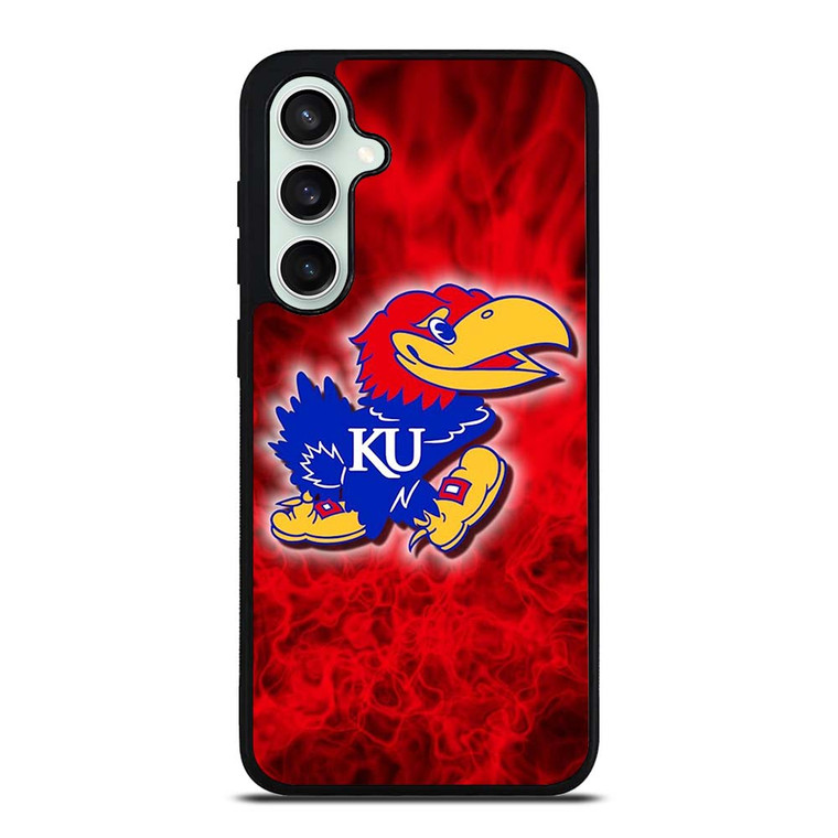 KANSAS JAYHAWKS BASKETBALL UNIVERSITY Samsung Galaxy S23 FE Case Cover