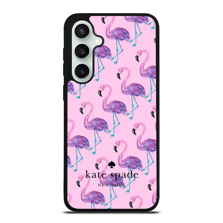 KATE SPADE NEW YORK LOGO FLAMENGOS PATTERN Samsung Galaxy S23 FE Case Cover