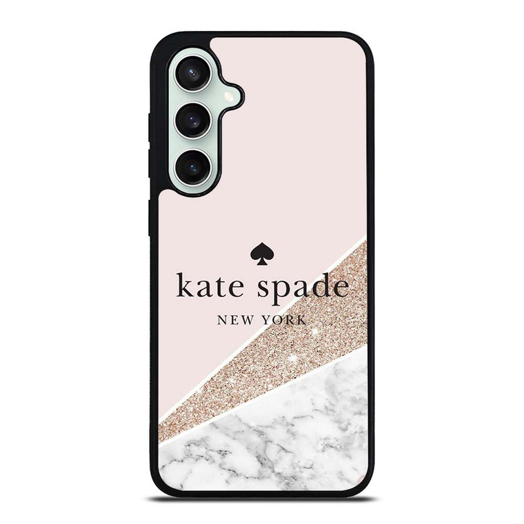 KATE SPADE NEW YORK LOGO SPARKLE MARBLE ICON Samsung Galaxy S23 FE Case Cover
