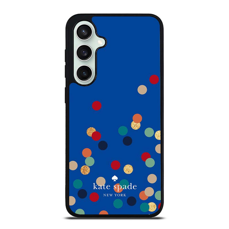 KATE SPADE NEW YORK LOGO SPARKLE POLKADOTS ICON Samsung Galaxy S23 FE Case Cover