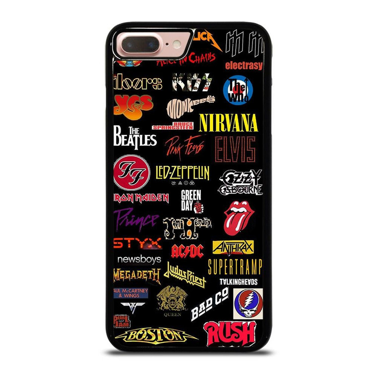ALL CLASSIC ROCK BAND REVOLUTION LOGO iPhone 7 / 8 Plus Case Cover