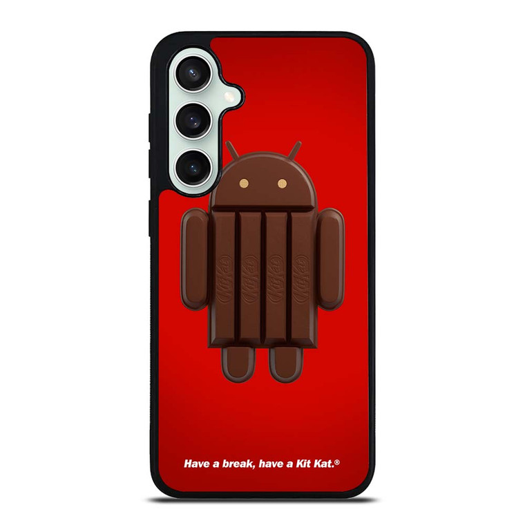 KIT KAT CHOCOLATE ANDROID ICON Samsung Galaxy S23 FE Case Cover
