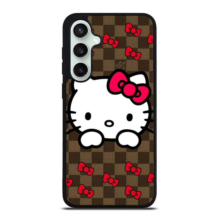 LOUIS VUITTON LV HELLO KITTY PATTERN Samsung Galaxy S23 FE Case Cover