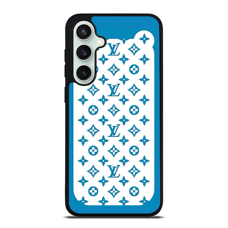 LOUIS VUITTON PATERN ICON LOGO BLUE Samsung Galaxy S23 FE Case Cover