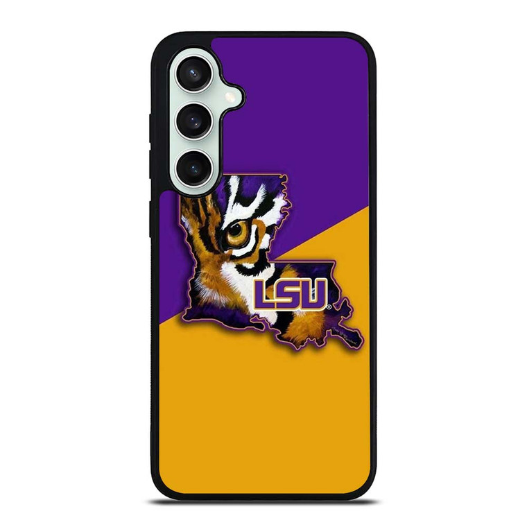 LSU TIGERS LOUISIANA STATE UNIVERSITY FOOTBALL ICON Samsung Galaxy S23 FE Case Cover