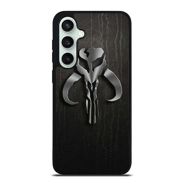 MANDALORIAN LEATHER LOGO Samsung Galaxy S23 FE Case Cover